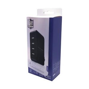 オズマ タブレット/スマートフォン対応［USB給電］　自動判別機能付き　AC - USB充電器4.8...