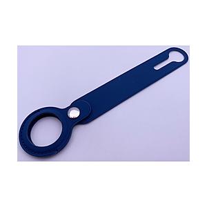 オズマ Air Tag用ループ型PUレザーケース  ネイビー CPU-ATL01NV