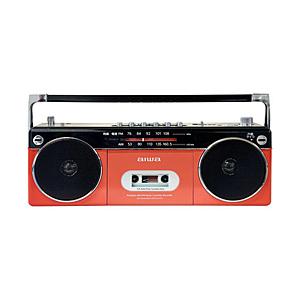 とうしょう ステレオ型ラジカセ aiwa アイワ レッド GAA4-RCP0002-RD ［ワイドF...