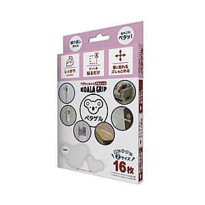 ジット コアラグリップ　ペタゲル　コアラ型　PG-K016（16枚入り）ブルーフォレスト　ゲルシート...