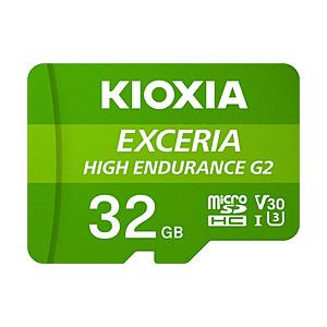 KIOXIA microSDHCカード EXCERIA HIGH ENDURANCE G2（エクセリ...