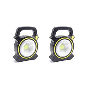 デジタルランド COBポータブル投光器2個セット