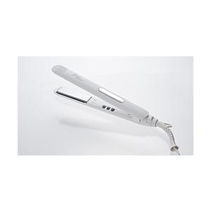 サロンムーン ミラーダブルイオンストレートヘアアイロン ホワイト SLM106-WH SALONMO...