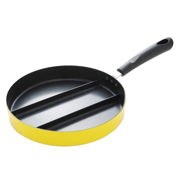 TOTSUBOSHI センターエッグトリプルパン   T-021 ［IH対応］