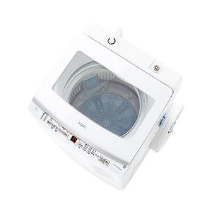 AQUA 全自動洗濯機   AQW-V7A(W) ［洗濯7.0kg /簡易乾燥(送風機能) /上開き...