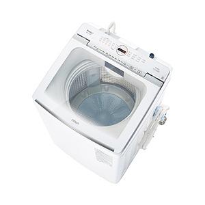 AQUA 全自動洗濯機  ホワイト AQW-VX10A(W) ［洗濯10.0kg /簡易乾燥(送風機...