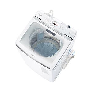 AQUA 全自動洗濯機  ホワイト AQW-VX8A(W) ［洗濯8.0kg /簡易乾燥(送風機能)...