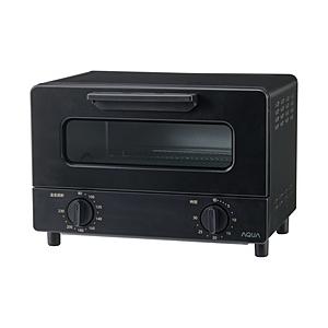 AQUA 遠赤外線ヒーター搭載 2枚焼きトースター  ブラック AQT-CS12T(K)