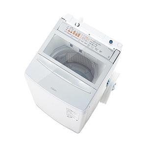 AQUA 全自動洗濯機  ホワイト AQW-VP801(W) ［洗濯8.0kg /簡易乾燥(送風機能...