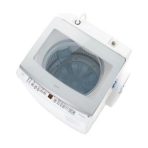 AQUA 全自動洗濯機  ホワイト AQW-V801(W) ［洗濯8.0kg /簡易乾燥(送風機能)...