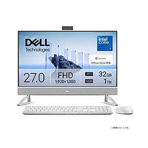 DELL(デル) AD79-FNHBC デスクトップパソコン  パールホワイト ［27型 /Wind...