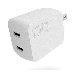 CIO NovaPort DUO 30W GaN充電器 USB-C×2ポート  ホワイト CIO-G...