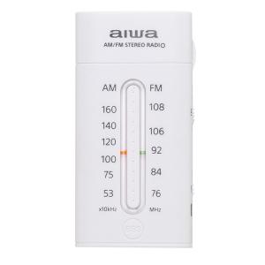 aiwa ポケットラジオ  ホワイト AR-AP40W