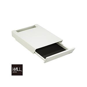 ナカムラ WALL テレビスタンド V2・V3・V5対応 収納付きゲーム機棚板  サテンホワイト D...