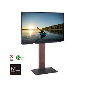 ナカムラ 32〜80V型対応 テレビスタンド WALL V3 ハイタイプ ウォールナット WLTVB...