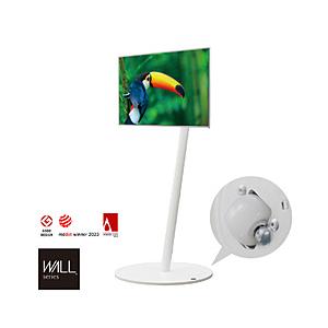 ナカムラ 24〜55V型対応 テレビスタンド WALL A2 ハイタイプ サテンホワイト WLTVL...