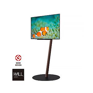 ナカムラ 24〜55V型対応 テレビスタンド WALL A2 フラットベース ロータイプ ウォールナ...