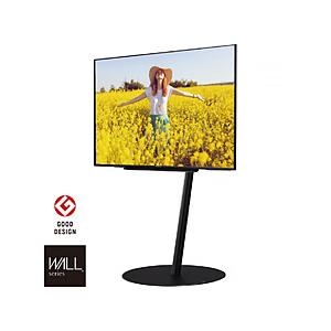 ナカムラ 45〜80V型対応 テレビスタンド WALL A2 フラットベース ラージタイプ サテンブ...