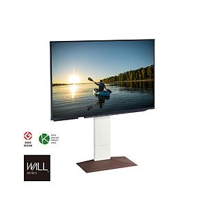 ナカムラ 32〜80V型対応 テレビスタンド WALL V3 ロータイプ ウォールナットベース WL...