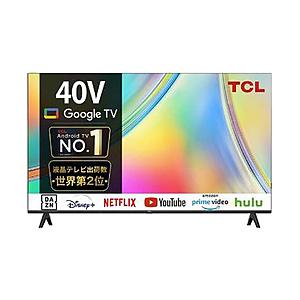 TCL(ティーシーエル) 液晶テレビ S54シリーズ  40S5400 ［40V型 /フルハイビジョン /YouTube対応］ 【sof001】 [振込不可][代引不可]