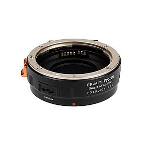 フォトディオックス 電子マウントアダプター EOS-MFT-Fusion（キヤノンEFマウントレンズ...