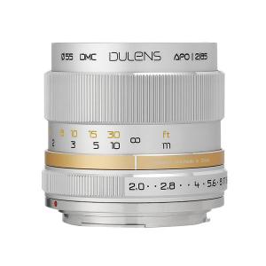 若明光学 カメラレンズ 毒鏡 DULENS APO 85mm F2  シルバー D85APO_SL(EF) ［キヤノンEF］