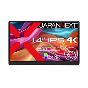 JAPANNEXT USB-C接続 PCモニター モバイルモニター(タッチパネル)  JN-MD-I...