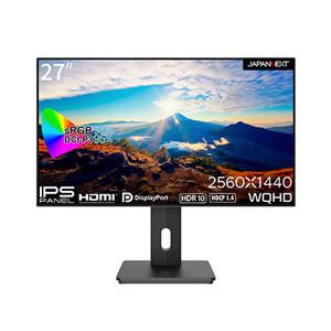 JAPANNEXT PCモニター   JN-27IPS4FLWQHDR-HSP ［27型 /WQHD...