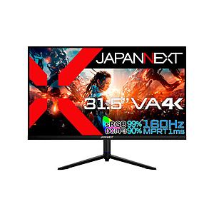 JAPANNEXT JN-315V160UR-HSP ゲーミングモニター   ［31.5型 /4K(...