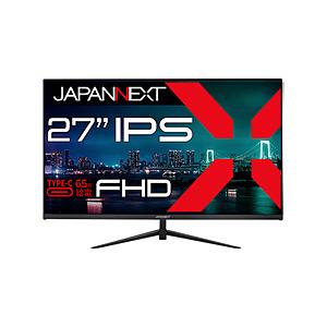 JAPANNEXT USB-C接続 PCモニター   JN-IPS27FHD-C65W ［27型 /...