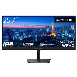 JAPANNEXT 25.7インチ ワイドFHD 液晶モニター JN-IPS257WFHD HDMI DP JAPANNEXT  JN-IPS257WFHD