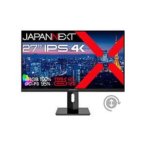 JAPANNEXT USB-C接続 PCモニター   JN-IPS271UHD-C65W-HSP ［...