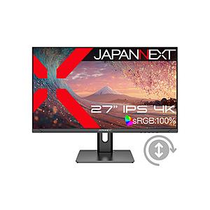 JAPANNEXT PCモニター   JN-IPS27U-HSP ［27型 /4K(3840×216...