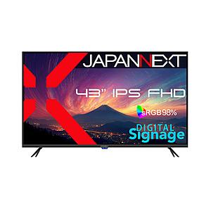 JAPANNEXT PCモニター 2年保証  JN-IPS43FHD2-U ［43型 /フルHD(1...