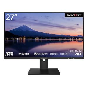 JAPANNEXT PCモニター JN-IPS2707UHDR ［27型 /4K(3840×2160） /ワイド］｜y-sofmap