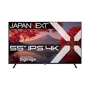 JAPANNEXT PCモニター 2年保証  JN-IPS55UHD-M ［55型 /4K(3840...