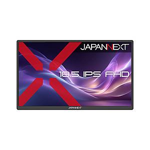 JAPANNEXT USB-C接続 モバイルモニター   JN-MD-IPS185F ［18.5型 ...