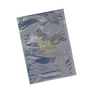 DESCO SCS　静電気シールドバッグ　フラットタイプ　254X356mm　（100枚入）　100...