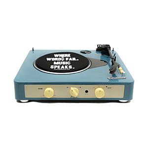 GADHOUSE レコードプレーヤー Brad Retro record GREEN GAD0010...