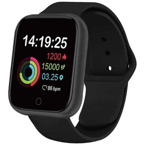 アリアス スマートウォッチ CSシリーズ スクエア Dタイプ  ブラック WW22029BK