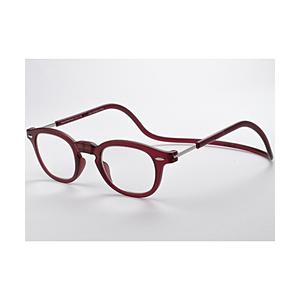 オーケー光学 クリックヴィンテージ（+3.00）  ボルドー