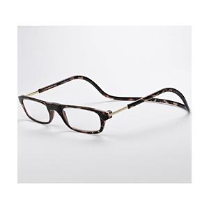 オーケー光学 クリックリーダー（+1.00）  ブラウン