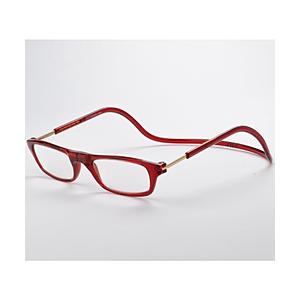 オーケー光学 クリックリーダー（+3.50）  レッド