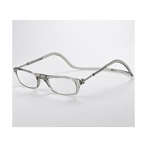 オーケー光学 クリックリーダー（+3.50）  クリアグレー