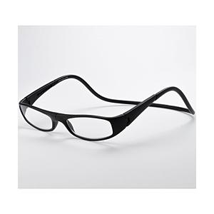 オーケー光学 クリックユーロ（+1.00）  マットブラック