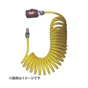 ヤマトエンジニアリング ヤマト　スパイラルエアホース（ボタン式カップリング付） YCU-3BT