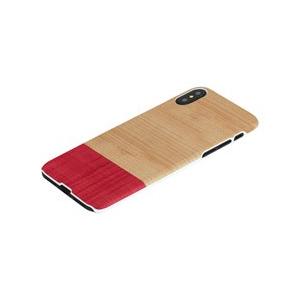 man＆wood Man&Wood iPhone XS / X real wood case Miss match 取り寄せ商品