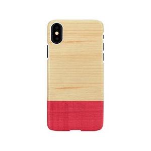 man＆wood Man&Wood iPhone XS Max real wood case Miss match 取り寄せ商品