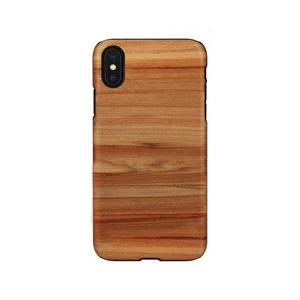 man＆wood Man&Wood iPhone XS Max real wood case Cappuccino 取り寄せ商品