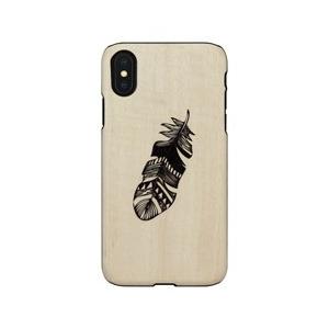 man＆wood Man&Wood iPhone XS Max real wood case Indian 取り寄せ商品